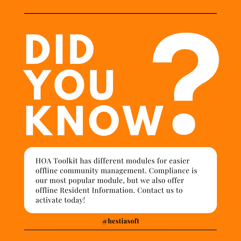 graphic about resident info module